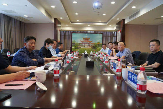 柳叶湖旅游度假区管委会来九游·会(J9)官方网站考察座谈 柳叶湖旅游度假区管委会来九游·会(J9)官方网站考察座谈